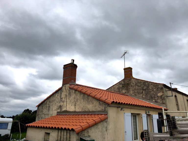 rénovation toiture talmont saint hilaire