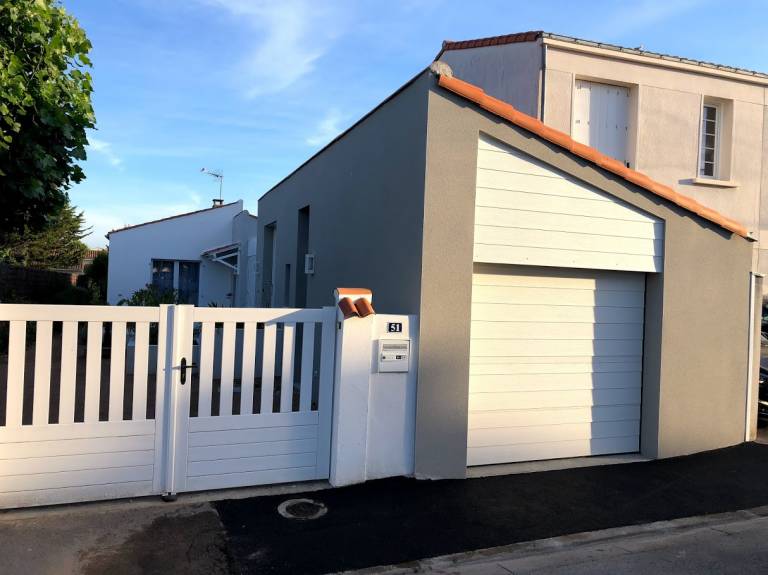 réalisation extension garage talmont saint hilaire